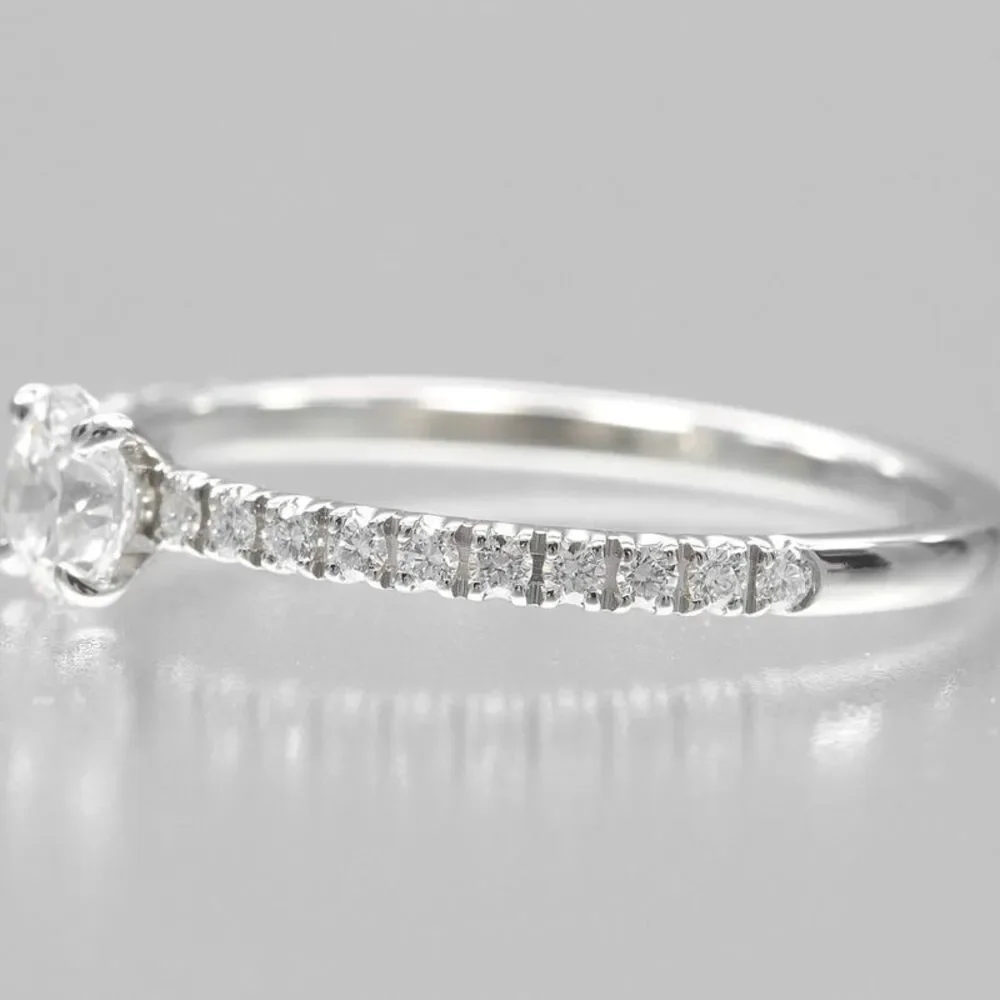 Cartier Etincelle de Cartier Pt950 Platinum Diamond Ring Size 7